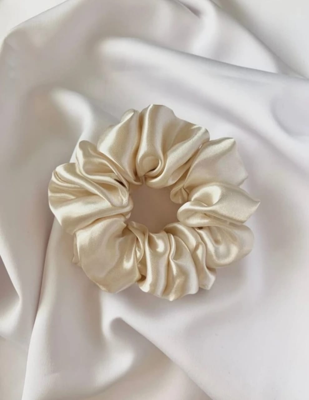 GEMS CROWN XL Satin Hair Scrunchie – Soft, Elegant & Hair-Friendly